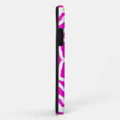 Roze en wit Case-Mate iPhone case (Achterkant/rechts)