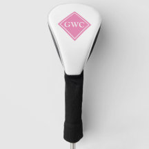 Roze en Wit Douanemonogram