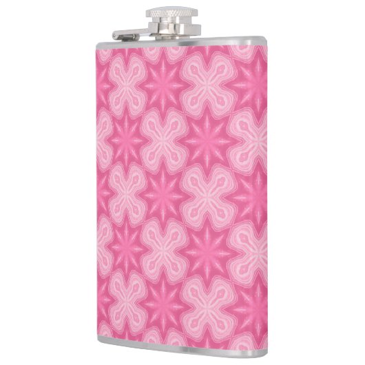 Roze en wit heupfles (Links)