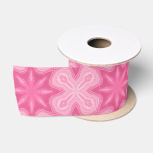 Roze en wit lint