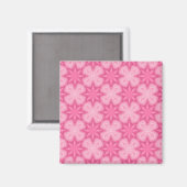 Roze en Wit Magneet (Voorkant / Achterkant)