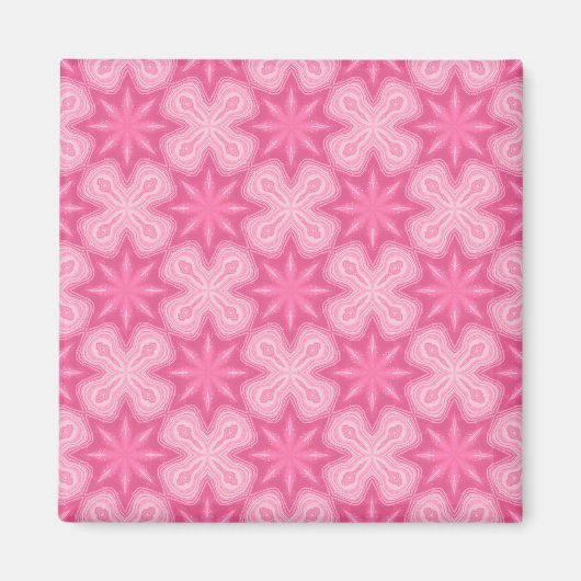 Roze en Wit Magneet (Voorkant)