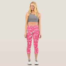 Roze en Wit Maze, Yoga, Fitness,