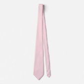Roze en Wit Medium Size Gingham Checks Stropdas (Voorkant)