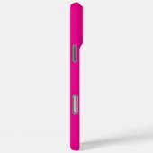 Roze en wit | Monogram moderne Initialen Case-Mate iPhone Case (Achterkant / Rechts)