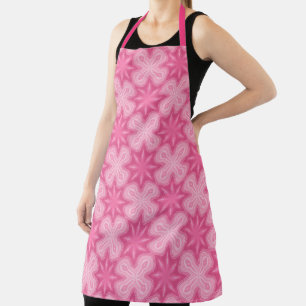 Roze en Wit Schort