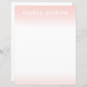 Roze en witboek (Voorkant / Achterkant)