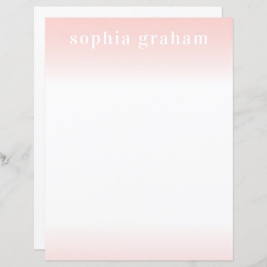 Roze en witboek (Voorkant / Achterkant)