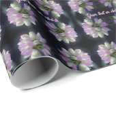 Roze en witte aanjager Sluiten Aangepast Cadeaupapier (Rol Hoek)