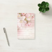 Roze en witte appels bloesems post-it® notes (Kantoor)