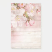 Roze en witte appels bloesems post-it® notes (Voorkant)