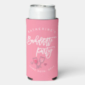 Roze en Witte Bachelorette-feest (Seltzer Achterkant)