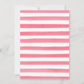 Roze en Witte Bloemen Pompoen Fall Wedding Kaart (Achterkant)