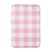 Roze en witte buffels badmat (Voorkant Verticaal)