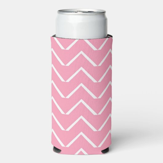 Roze en witte chevron (Seltzer Voorkant)