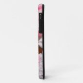 Roze en witte dagen Aangepaste iPhone 5-Hoesje Case-Mate iPhone Case (Achterkant/links)