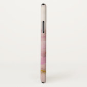 Roze en witte Floral Case-Mate iPhone Case (Achterkant / rechts)