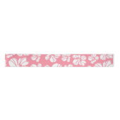 Roze en witte grote Hawaiian Floral Lint (Voorkant)