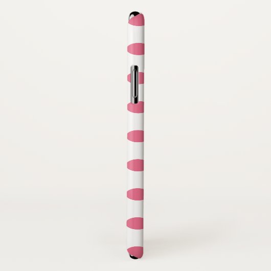 Roze en witte haarpunten Case-Mate iPhone case (Achterkant / rechts)