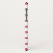 Roze en witte haarpunten Case-Mate iPhone case (Achterkant/links)