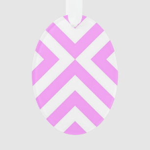 Roze en witte kaas ornament