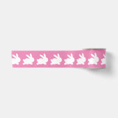 Roze en Witte Konijn Lint (Voorkant)