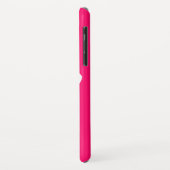 Roze en Witte Kus Case-Mate iPhone Case (Achterkant/links)