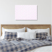 Roze en witte mander canvas afdruk (Insitu (Slaapkamer))