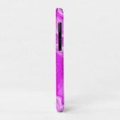 Roze en witte marmer Case-Mate iPhone case (Achterkant/links)