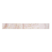 Roze en witte marmer Gold Glitter Lint (Voorkant)