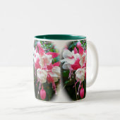 Roze en witte Mok (Voorkant rechts)