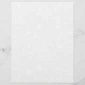 Roze en witte  Paisley Pattern Briefhoofd (Achterkant)