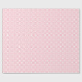 Roze en witte poka Dot Cadeaupapier (Vlak)