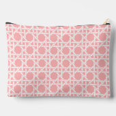 Roze en witte riet | rotan | Monogram Etui (Achterkant)