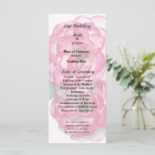 Roze en witte rozen programma (Staand voorkant)