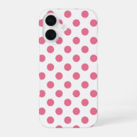 Roze en witte stippen