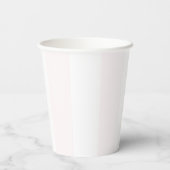 Roze en witte streep papieren bekers (Achterkant)