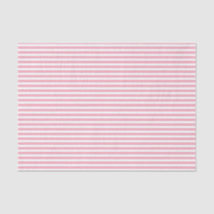 Roze en witte streping tissuepapier