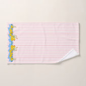 Roze en Witte Stripe handdoekjes voor handdoeken (Handdoek)