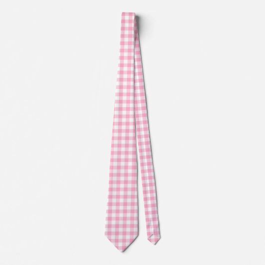 Roze en witte Stropdas (Voorkant)