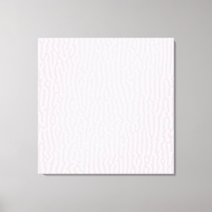 Roze en witte tinten canvas afdruk