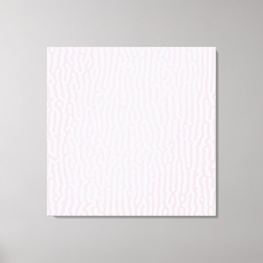 Roze en witte tinten canvas afdruk (Voorkant)