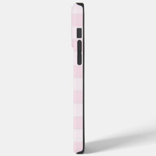 Roze en witte vierkanten Case-Mate iPhone case (Achterkant / Links)