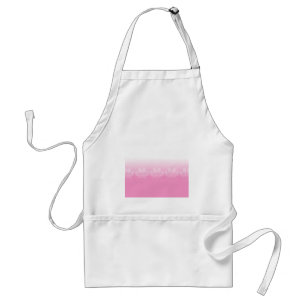 Roze en witte vlekken met achtergrond van krantenp standaard schort