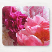 Roze en witte volken in Bloom - Mousepad Muismat (Voorkant)
