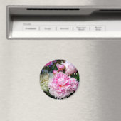 Roze en witte volken magneet (Insitu (Vaatwasser))