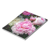 Roze en witte volken notitieblok (Gedraaid)