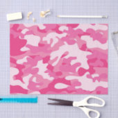Roze en witte vormgeving tissuepapier (Craft)