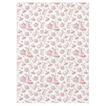 Roze en witte Waterverf Bakkerij Desserts