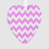 Roze en witte zigzag ornament (voorkant)